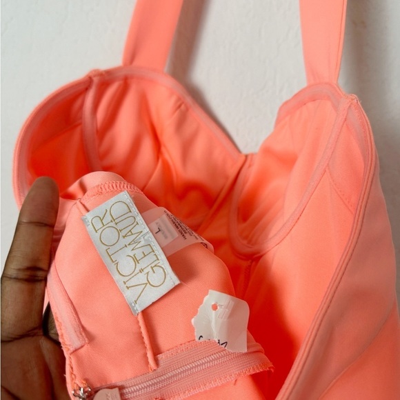 NWT Victor Glemaud Knit Halter Minidress - Picture 6 of 10